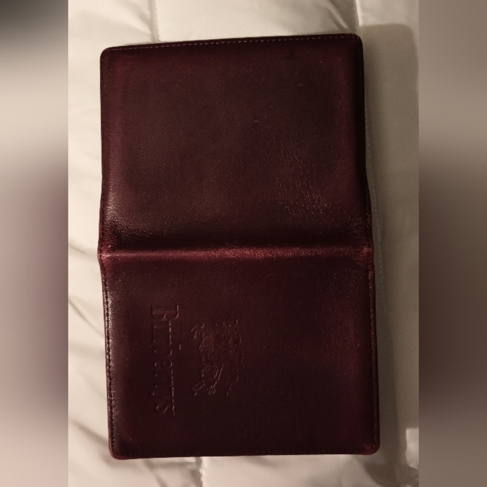 Vintage Burberrys Of London Leather Card Holder - Picture 3 of 5